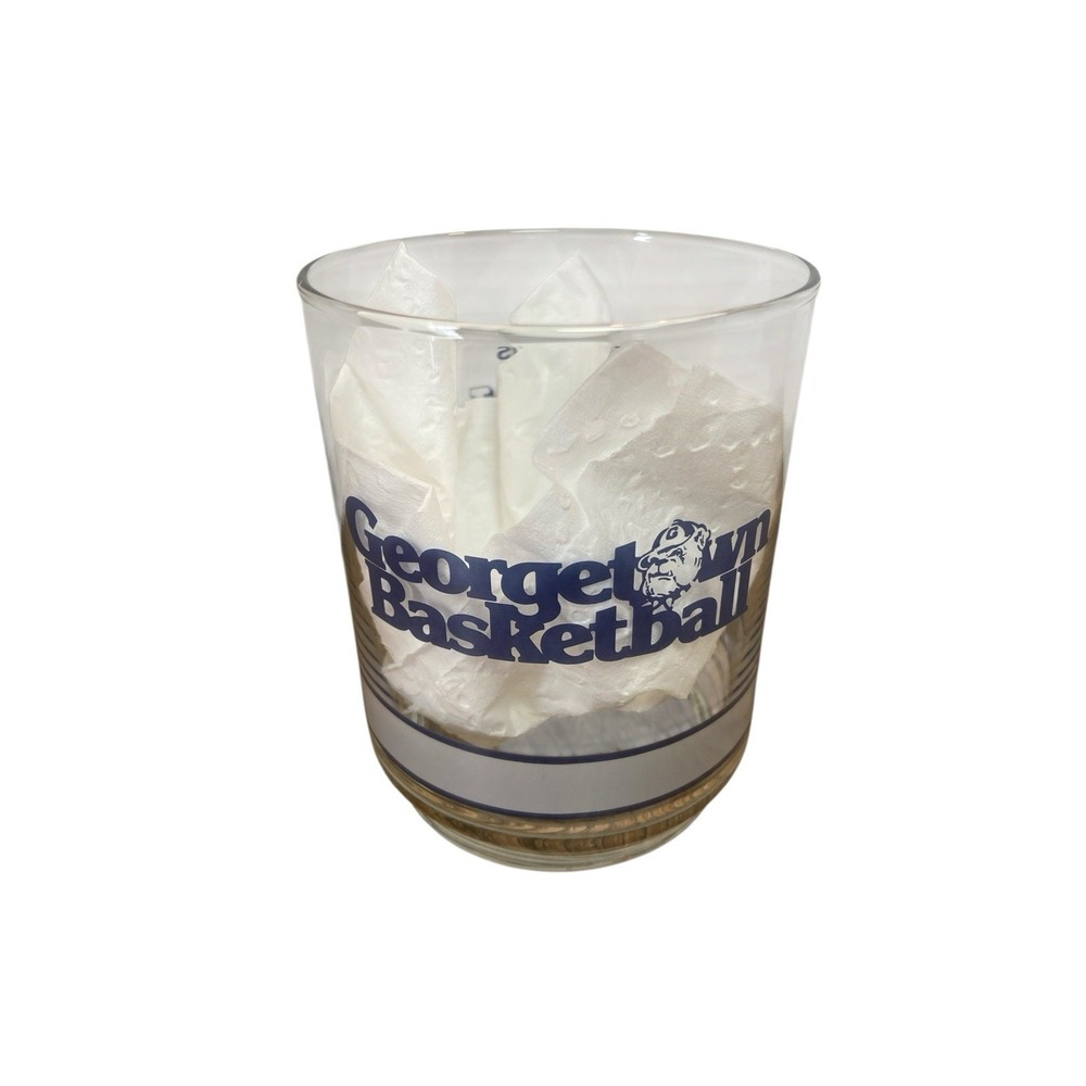 Vintage Ten Years Of Big East Basketball Set Of 5 Glasses Out Of 10 - Picture 3 of 11